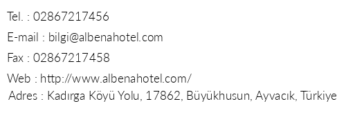 Albena Club Hotel telefon numaralar, faks, e-mail, posta adresi ve iletiim bilgileri